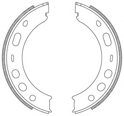 Комплект тормозных колодок ADVANCE OPEN PARTS купить