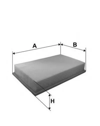 Воздушный фильтр ACTIV OPEN PARTS купить