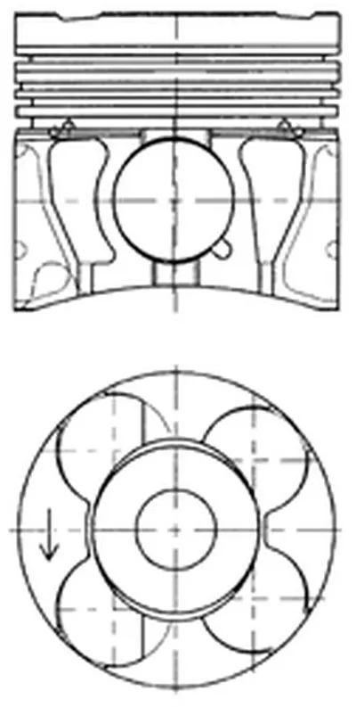 Поршень KOLBENSCHMIDT купить