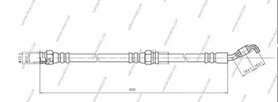Тормозной шланг NPS купить