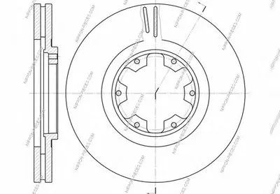 Тормозной диск NPS купить