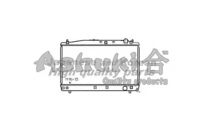 Радиатор, охлаждение двигателя ASHUKI купить