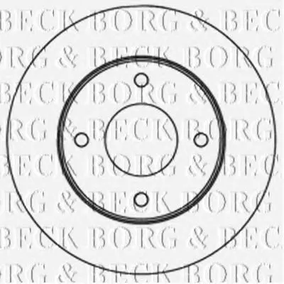 Тормозной диск BORG & BECK купить