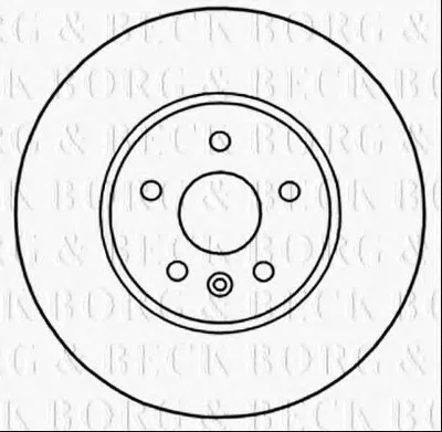 Тормозной диск BORG & BECK купить
