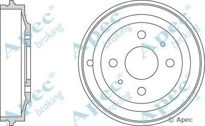 Тормозной барабан APEC braking купить
