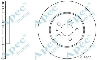 Тормозной диск APEC braking купить