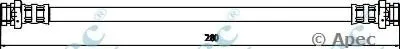 Тормозной шланг APEC braking купить