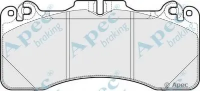 Комплект тормозных колодок, дисковый тормоз APEC braking купить