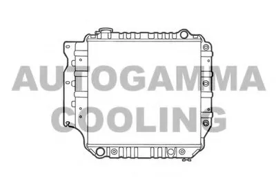 Радиатор, охлаждение двигателя AUTOGAMMA купить