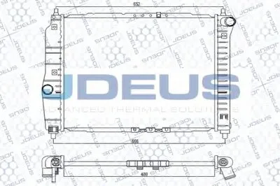 Радиатор, охлаждение двигателя JDEUS купить