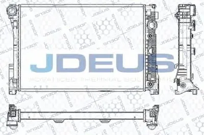 Радиатор, охлаждение двигателя JDEUS купить