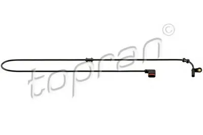 Датчик, частота вращения колеса TOPRAN купить