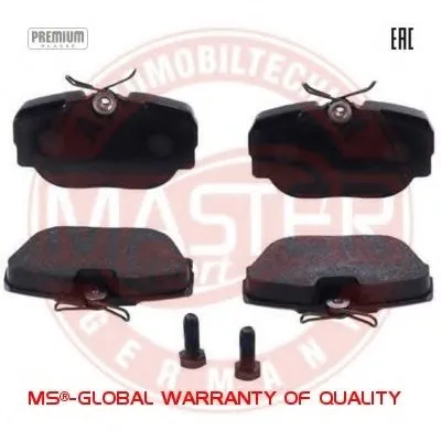 Комплект тормозных колодок, дисковый тормоз Anti-Noise MASTER-SPORT купить
