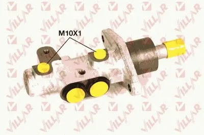 целиндер ручного тормоза VILLAR купить