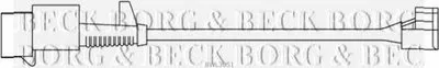 Сигнализатор, износ тормозных колодок BORG & BECK купить