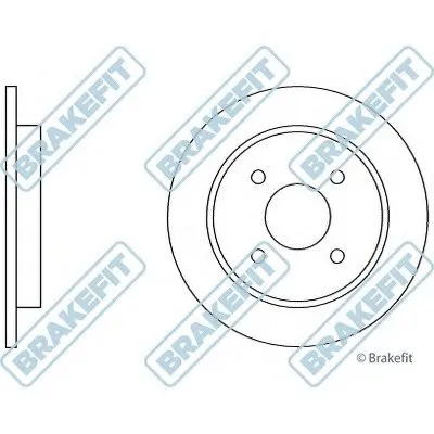 Тормозной диск Brake Fit APEC braking купить