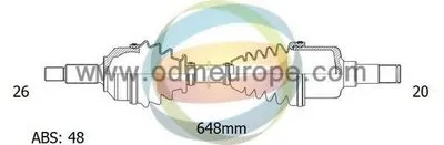 Приводной вал ODM-MULTIPARTS купить