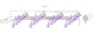 Тормозной шланг BROVEX-NELSON купить