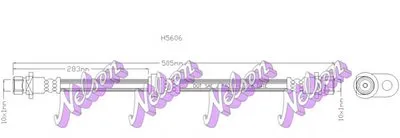 Тормозной шланг BROVEX-NELSON купить
