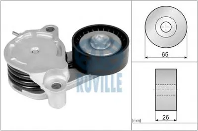 Натяжная планка, поликлиновой ремень RUVILLE купить