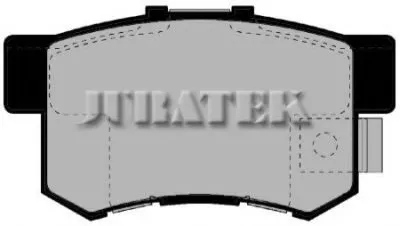 Комплект тормозных колодок, дисковый тормоз JURATEK купить