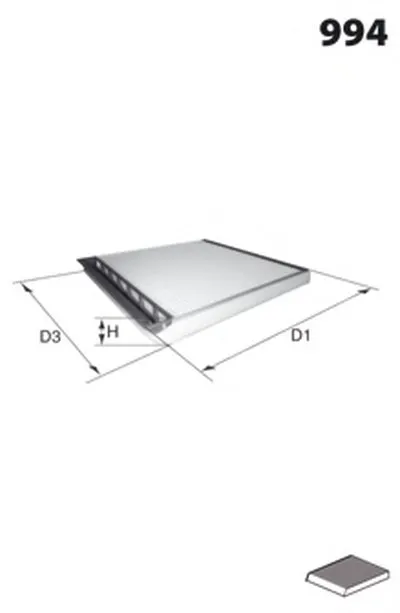 Фильтр, воздух во внутренном пространстве Dr!ve+ купить