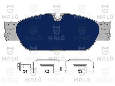 Комплект тормозных колодок, дисковый тормоз MALÒ купить
