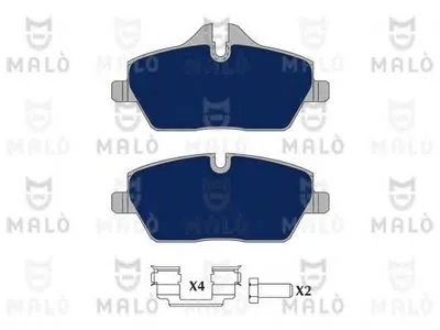 Комплект тормозных колодок, дисковый тормоз MALÒ купить