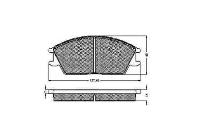 Комплект тормозных колодок, дисковый тормоз SPIDAN купить