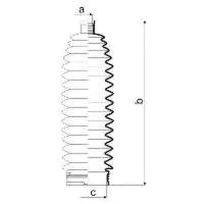 Пыльник, рулевое управление SPIDAN купить