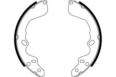 Комплект тормозных колодок HELLA купить