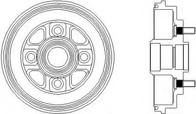 Тормозной барабан HELLA купить