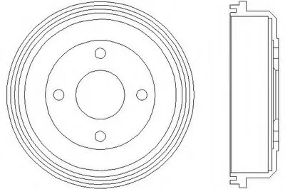 Тормозной барабан HELLA купить