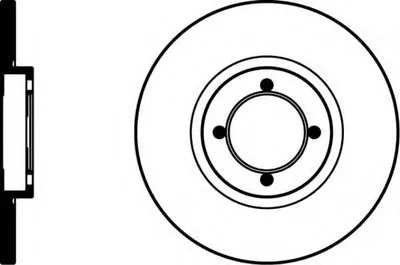 Тормозной диск TEXTAR купить