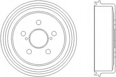 Тормозной барабан TEXTAR купить