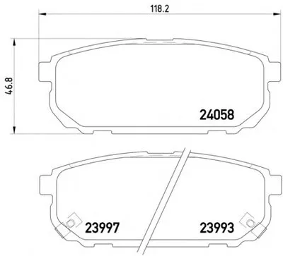 Комплект тормозных колодок, дисковый тормоз HELLA PAGID купить