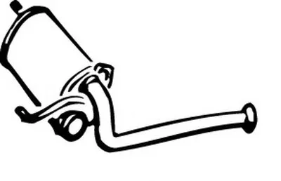 Средний глушитель выхлопных газов WALKER купить