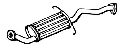 Глушитель выхлопных газов конечный WALKER купить