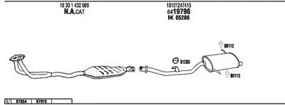 Система выпуска ОГ WALKER купить
