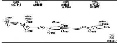 Система выпуска ОГ WALKER купить