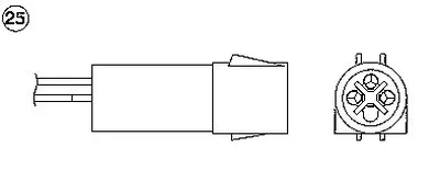 Лямда-зонд NGK купить