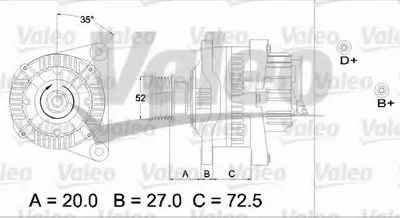 Генератор VALEO купить