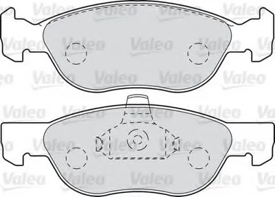 Комплект тормозных колодок, дисковый тормоз VALEO купить