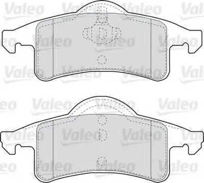 Комплект тормозных колодок, дисковый тормоз VALEO купить