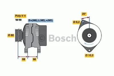 Генератор BOSCH купить