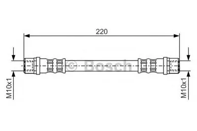 Тормозной шланг BOSCH купить