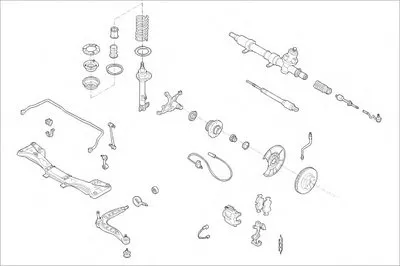 Подвеска колеса MONROE купить