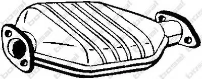 Катализатор для переоборудования BOSAL купить