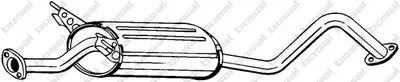 Средний глушитель выхлопных газов BOSAL купить