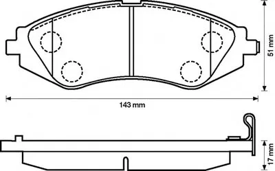 Комплект тормозных колодок, дисковый тормоз STOP купить